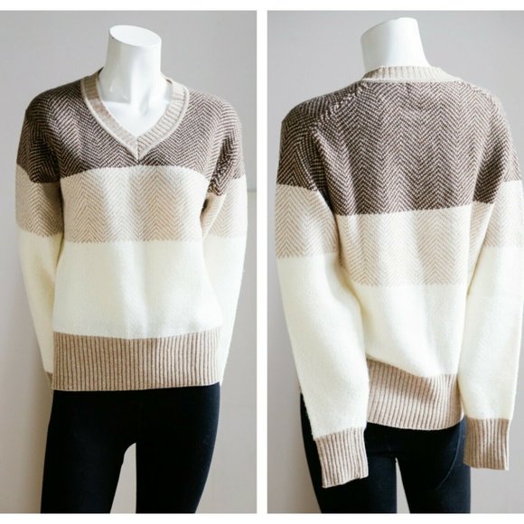 Joseph Other - Vintage Classic Colour Block Neutral Cream Brown C